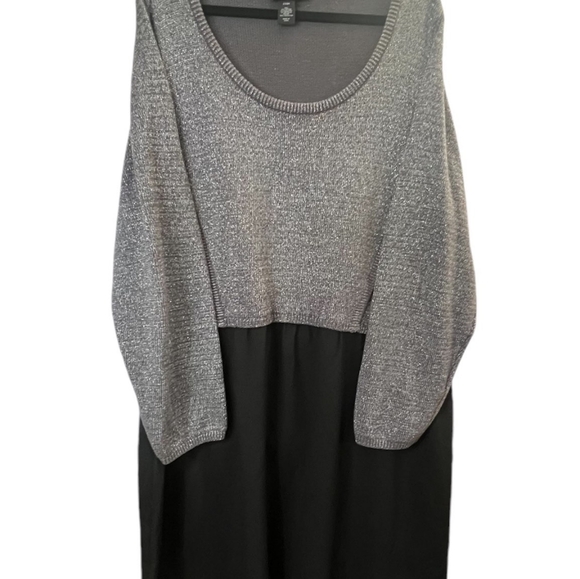 Lane Bryant Metallic Dress 22/24W - Picture 4 of 6